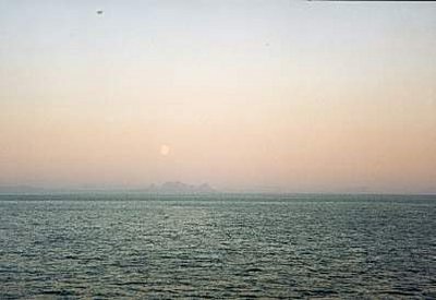 Norwegen, 1994. berfahrt von Stamsund nach Bod.